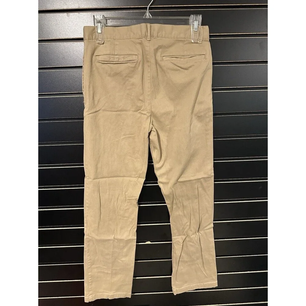 Lot Of 2 Children’s Place Boys Chino Pants - 1 Khaki/1 Navy, NWOT size 14